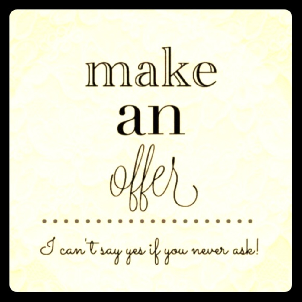 Everything is negotiable 💝